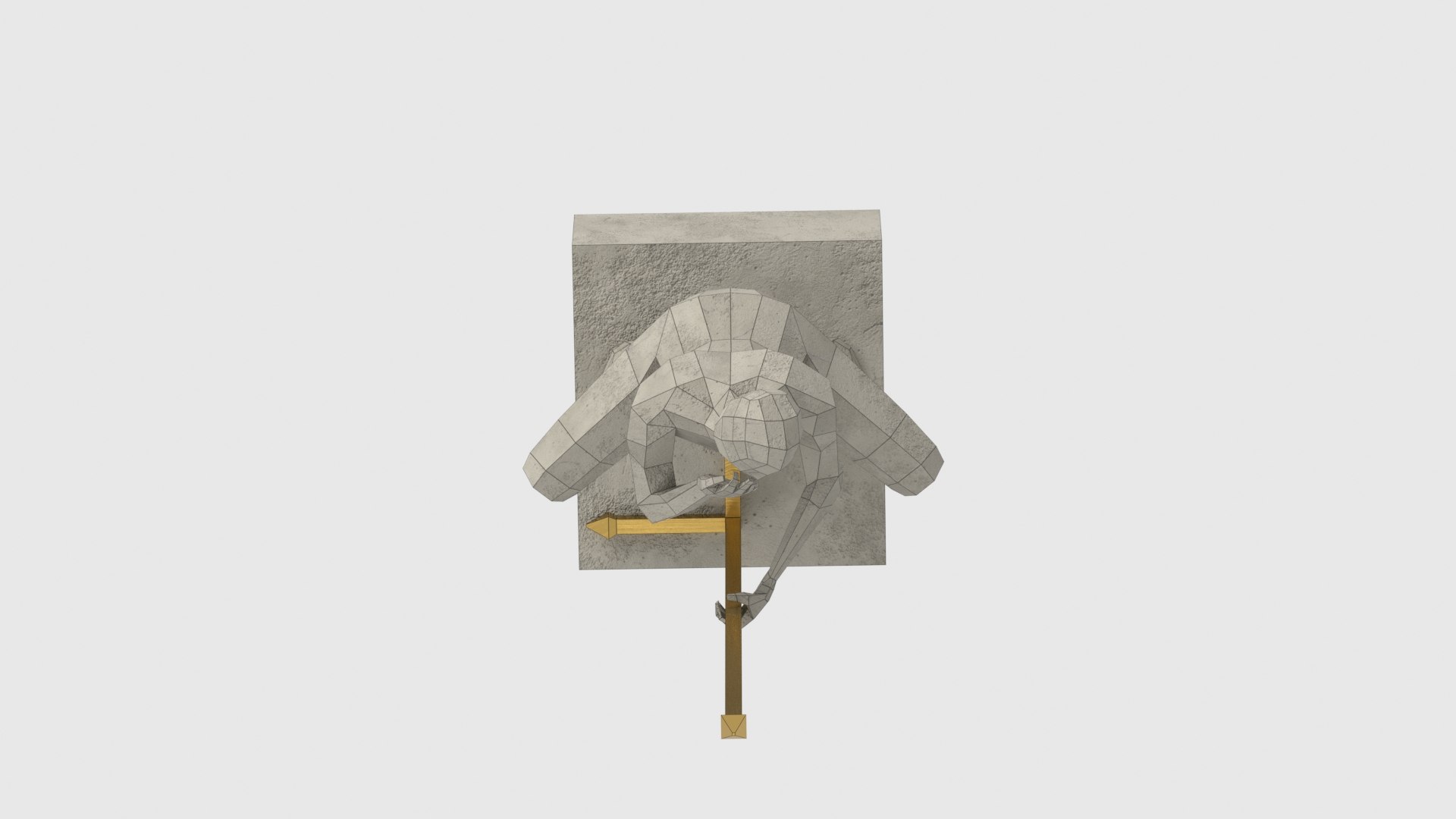 3D Model Cartesian Desire Statuette - TurboSquid 2111012
