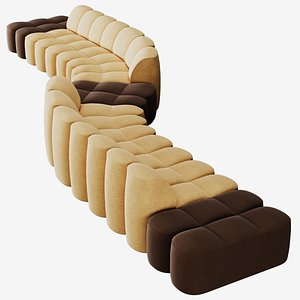 Modern sofa set D