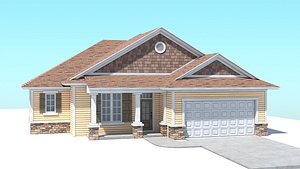 Classic American House 003