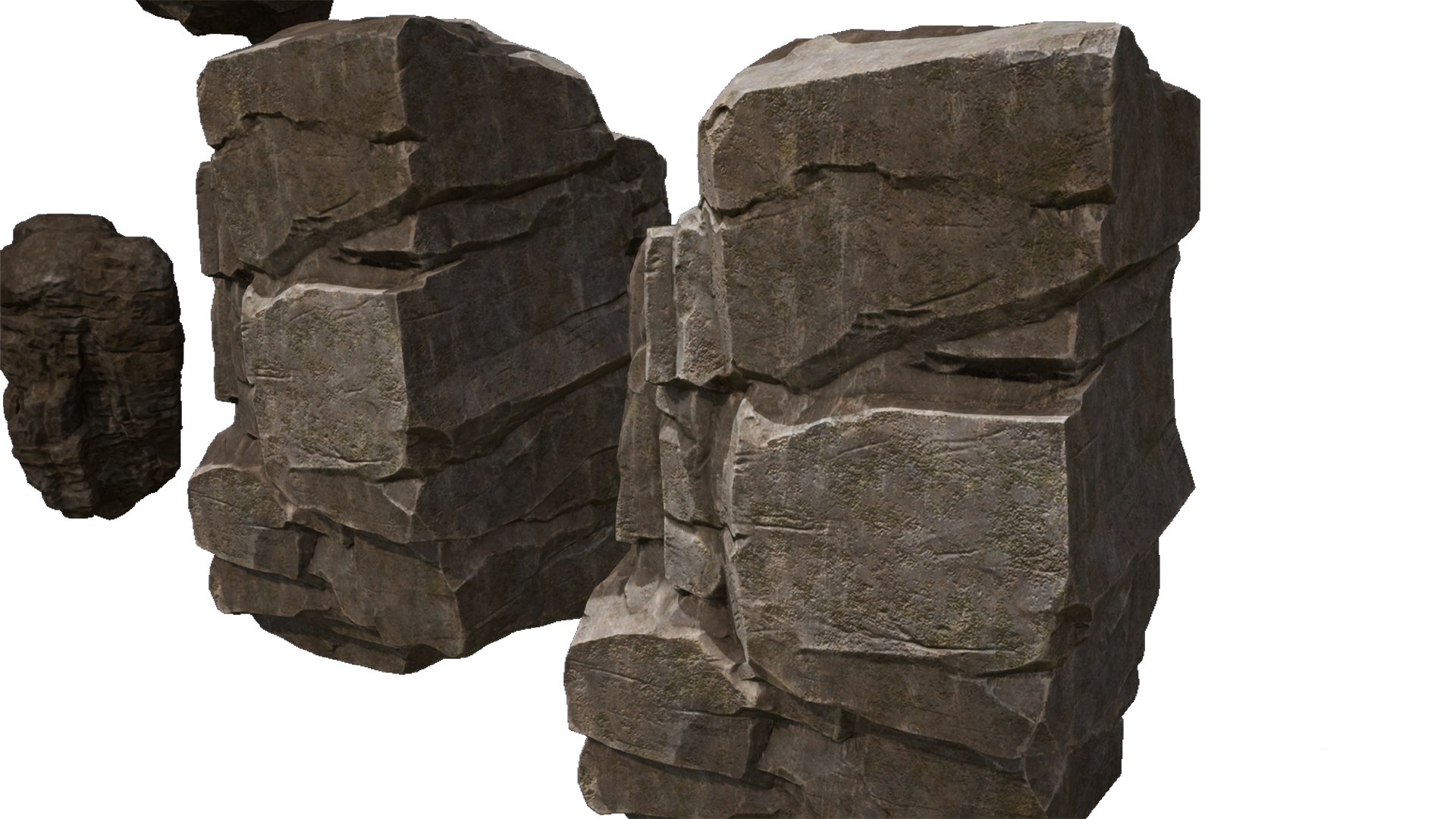 Realistic Rocks Collection 3D Model - TurboSquid 2198213
