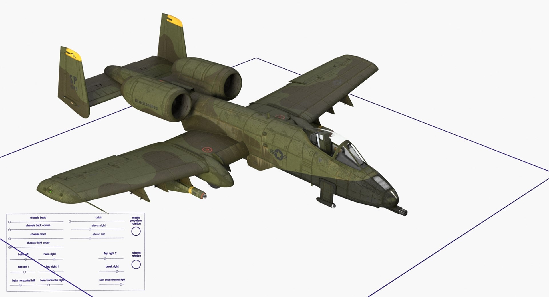 3d fairchild republic a-10 thunderbolt model https://p.turbosquid.com/ts-thumb/gQ/yitmMg/132F7y4s/fairchildrepublica10thunderboltiigreenriggedvray3dmodel017/jpg/1479883075/1920x1080/fit_q87/d1d1037eeb8d321f1b8ede1e4bc3a85a7050e6de/fairchildrepublica10thunderboltiigreenriggedvray3dmodel017.jpg