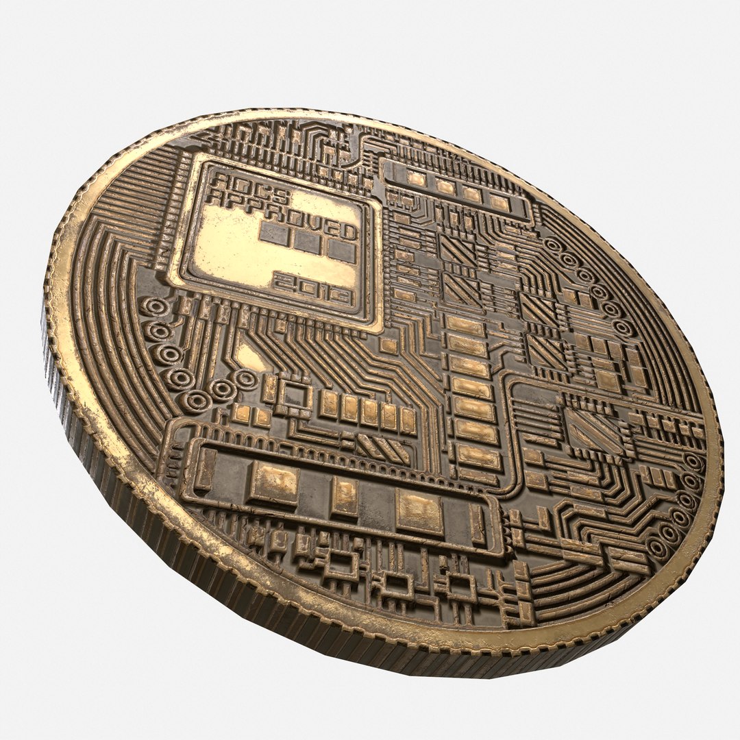 Bitcoin Coin Bit 3D - TurboSquid 1693853