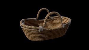 3D cradle crib basket