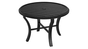 3D Tropitone Banchetto  Round Dining Umbrella Table