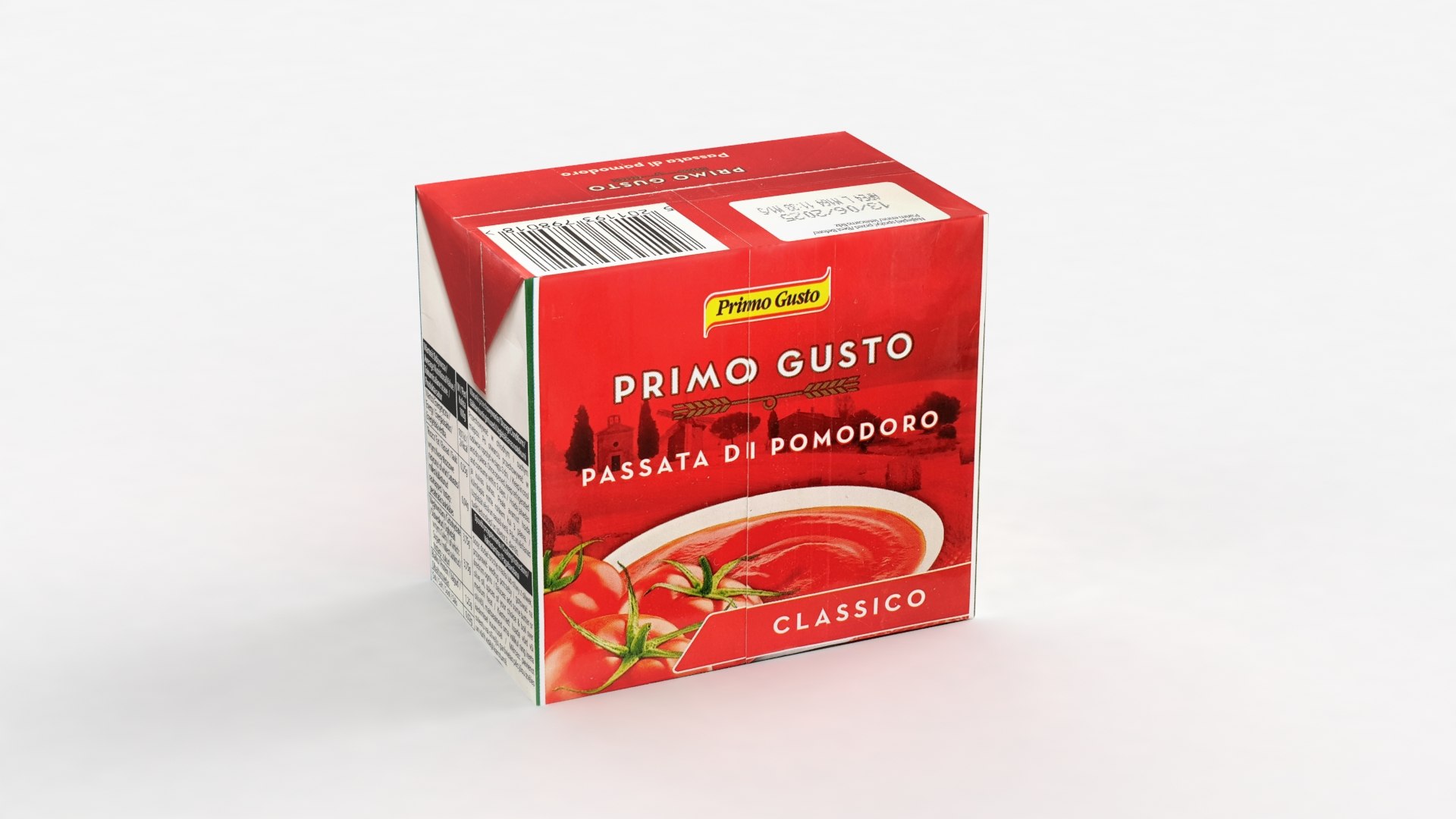 Primo Gusto Passata Di Pomodoro Classico 500g Model - TurboSquid 2128767