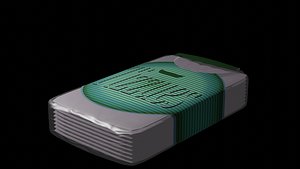 packet tissues 3D model