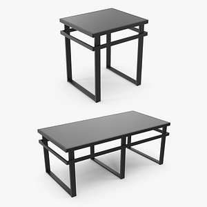Table Collection 3D model