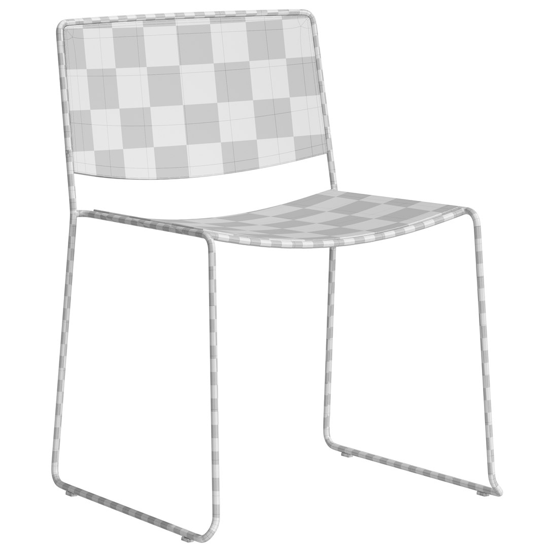 3D Model Spindle Chair - TurboSquid 2302644