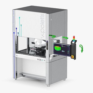 3D Bioprinter Poietis NGB-R Rigged model