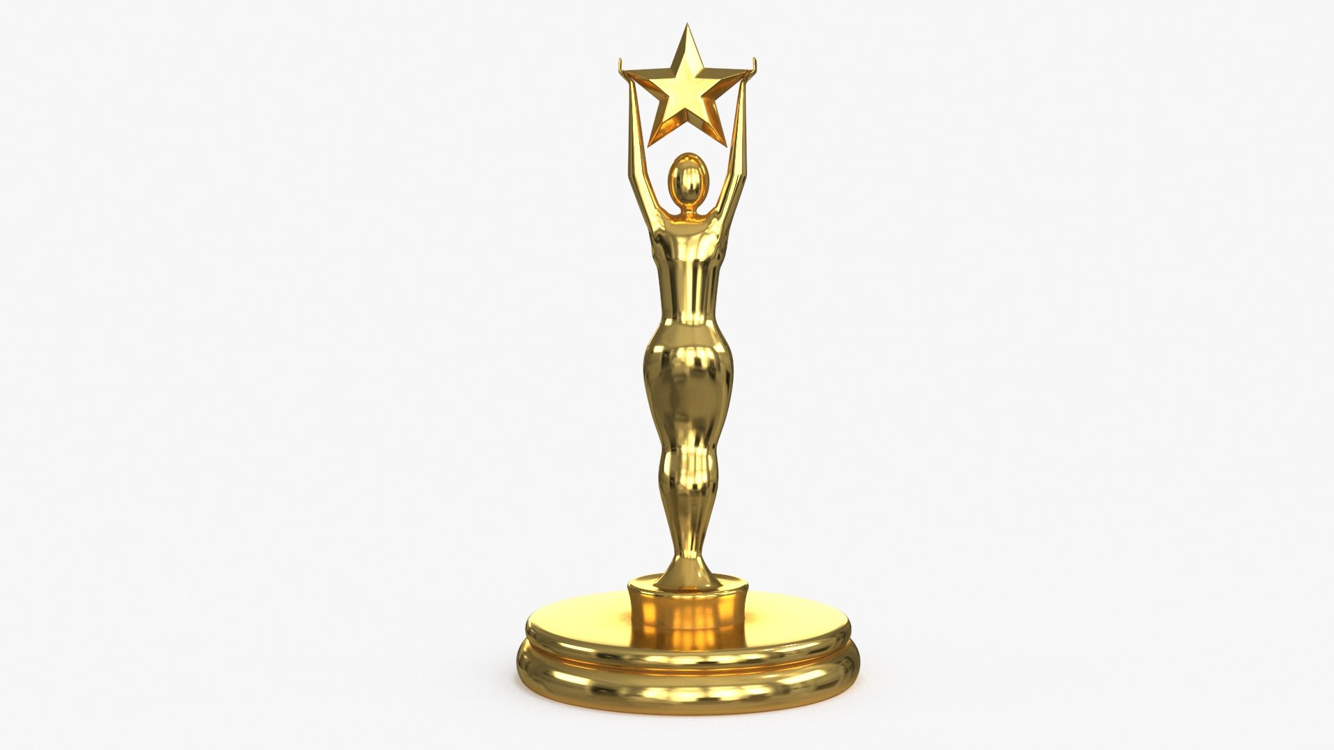 3D Award Trophy 08 - TurboSquid 1834894