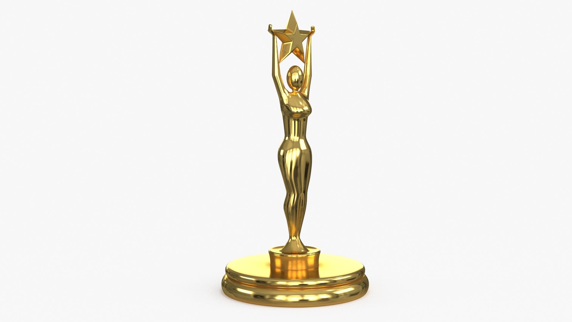 3D Award Trophy 08 - TurboSquid 1834894