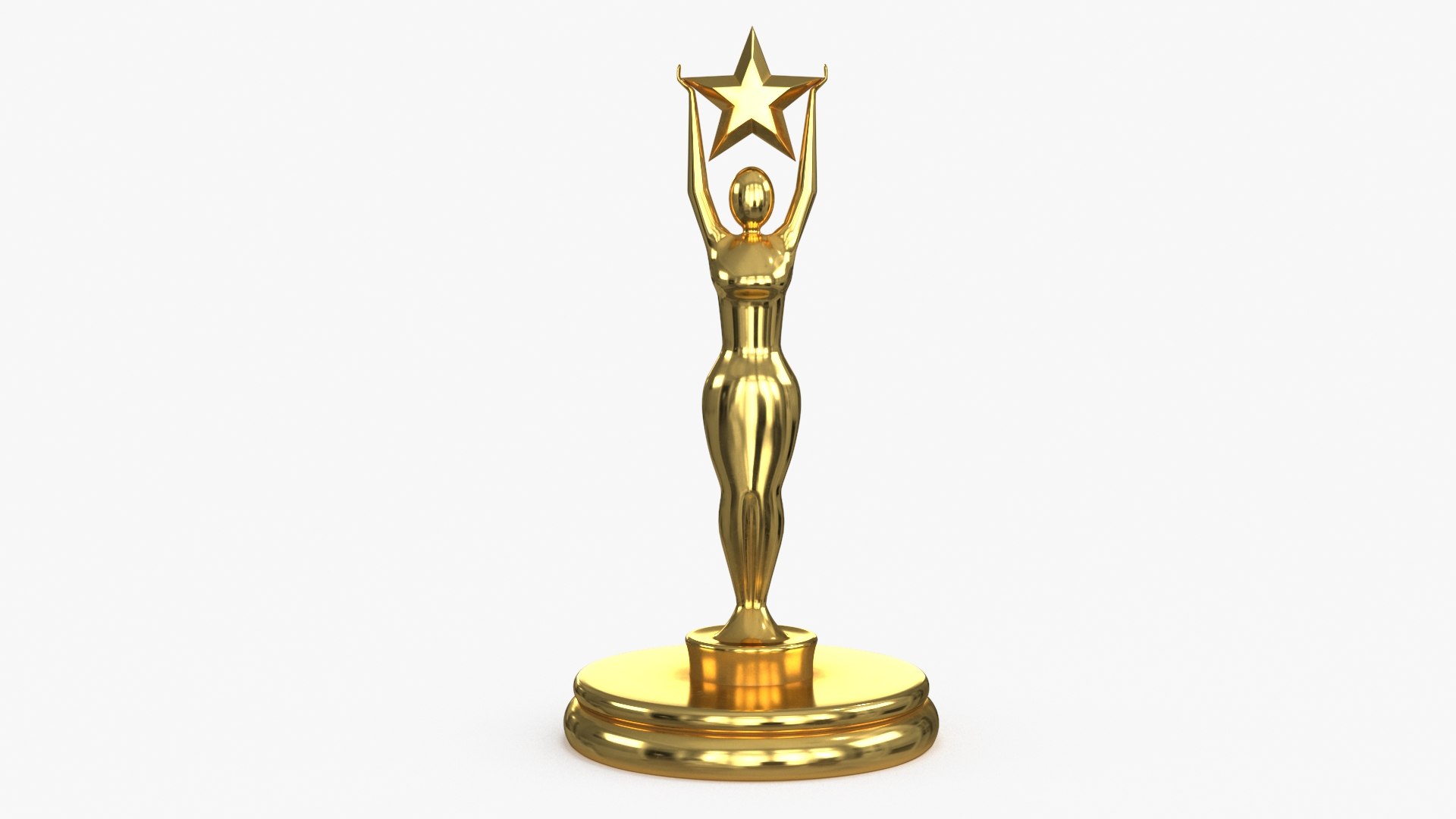 3D Award Trophy 08 - TurboSquid 1834894