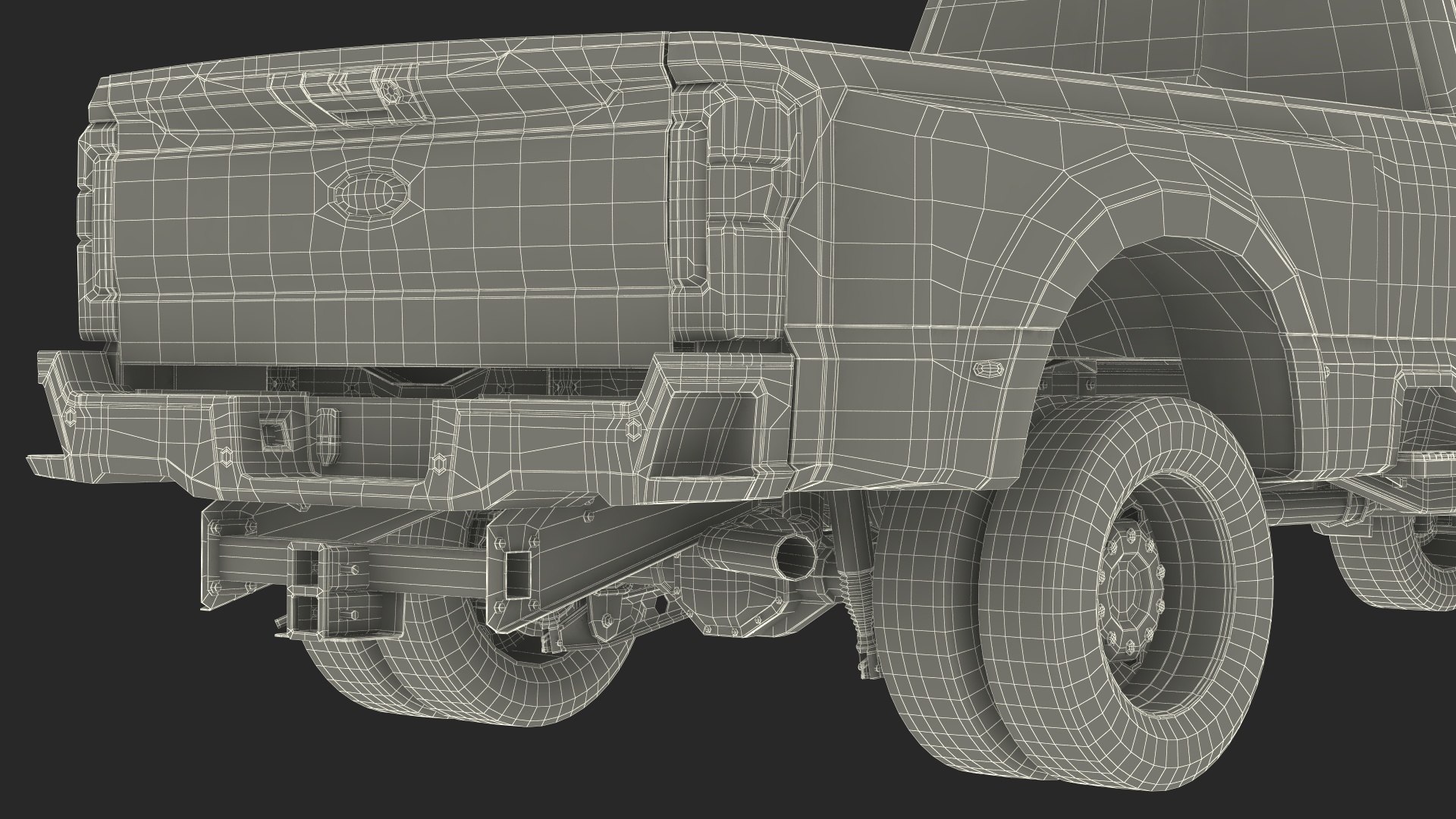 3D Model Ford Super Duty F-550 Lariat 2023 Pickup Truck - TurboSquid