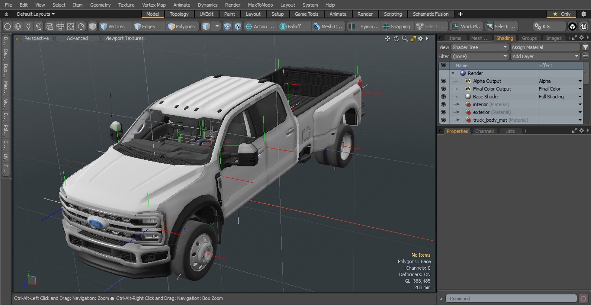 3D Model Ford Super Duty F-550 Lariat 2023 Pickup Truck - TurboSquid
