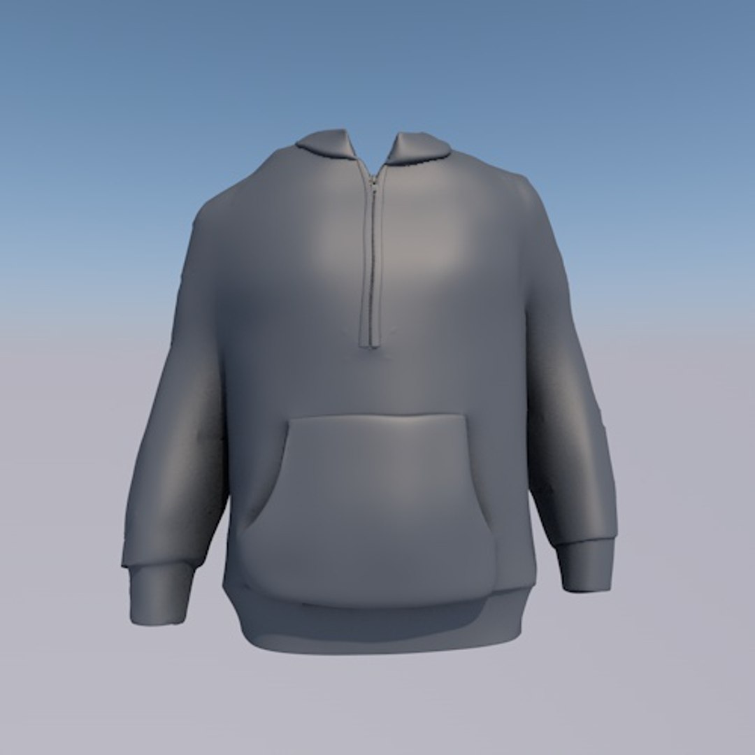 3D hoodie sweater - TurboSquid 1438073
