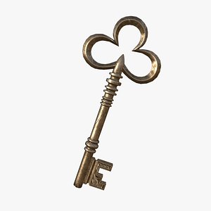 Antique Key 3D