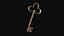 Antique Key 3D