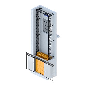 Elevator Module-1000 3D model