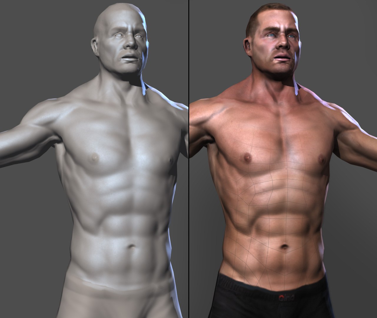 3d Model Male Character