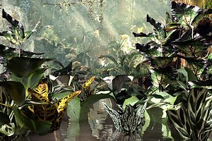 Set of plant tropic 3