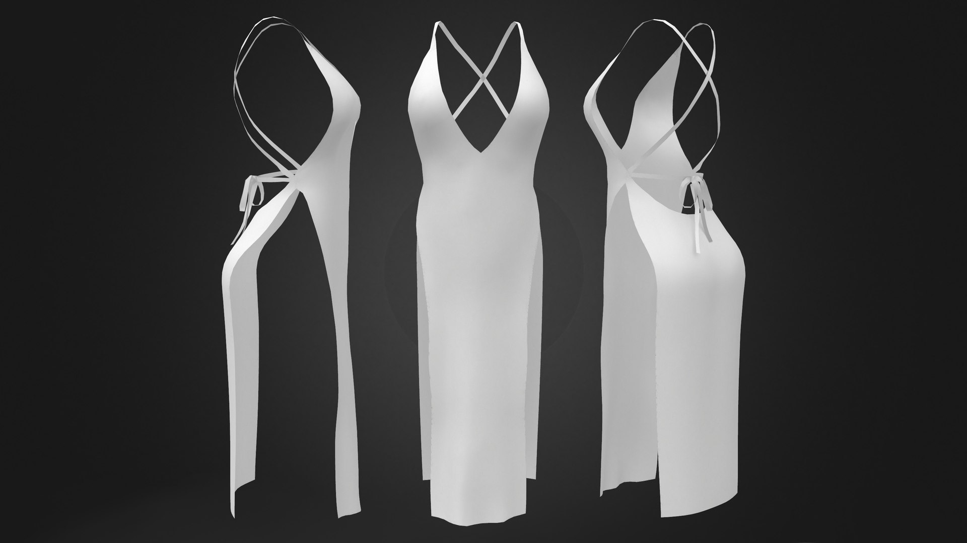 Slit Down Long Dress 3D model https://p.turbosquid.com/ts-thumb/gR/OAL3fi/s9/previewao/png/1637249347/1920x1080/fit_q87/7cbec65ca07607620b58779be0902a98db921732/previewao.jpg