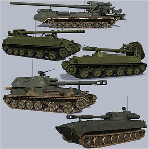 3D Soviet Steel Flowers