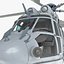 Eurocopter EC725 Caracal Tactical Transport Helicopter Rigged 6