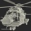 Eurocopter EC725 Caracal Tactical Transport Helicopter Rigged 6