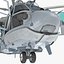 Eurocopter EC725 Caracal Tactical Transport Helicopter Rigged 6