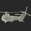 Eurocopter EC725 Caracal Tactical Transport Helicopter Rigged 6