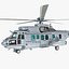 Eurocopter EC725 Caracal Tactical Transport Helicopter Rigged 6