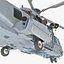 Eurocopter EC725 Caracal Tactical Transport Helicopter Rigged 6