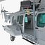 Eurocopter EC725 Caracal Tactical Transport Helicopter Rigged 6