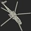 Eurocopter EC725 Caracal Tactical Transport Helicopter Rigged 6