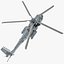 Eurocopter EC725 Caracal Tactical Transport Helicopter Rigged 6