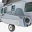 Eurocopter EC725 Caracal Tactical Transport Helicopter Rigged 6