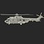 Eurocopter EC725 Caracal Tactical Transport Helicopter Rigged 6