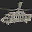 Eurocopter EC725 Caracal Tactical Transport Helicopter Rigged 6