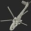 Eurocopter EC725 Caracal Tactical Transport Helicopter Rigged 6