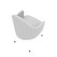 Der moderne Café-Sessel Low-Poly 3D-Modell
