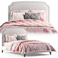 American Upholstered Double Bed