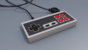 3D joystick nes model
