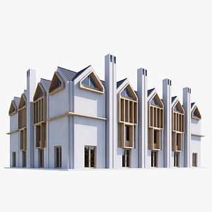 college library 3D model