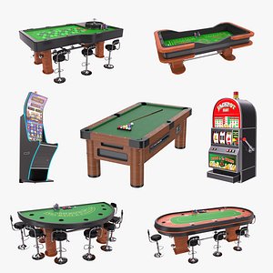 3D model Casino Props Pack
