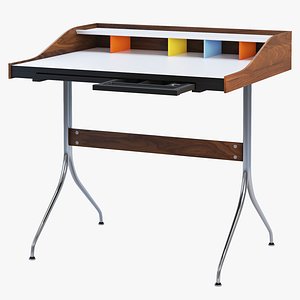 nelson swag leg desk 3D model