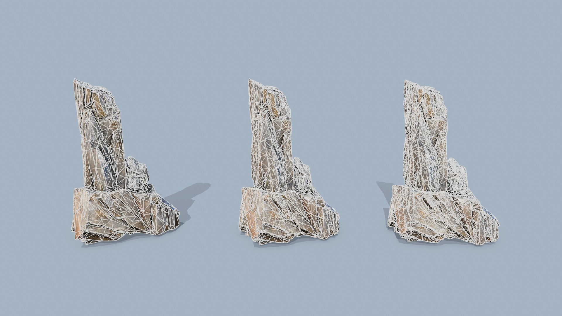 Cliff Rocks 3D Model - TurboSquid 2208377