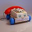 toy chatter phone 3d obj