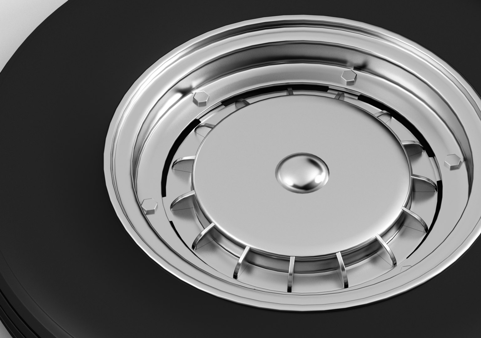 Scooter Wheel Tire Rim 3d Model Model - TurboSquid 2210234