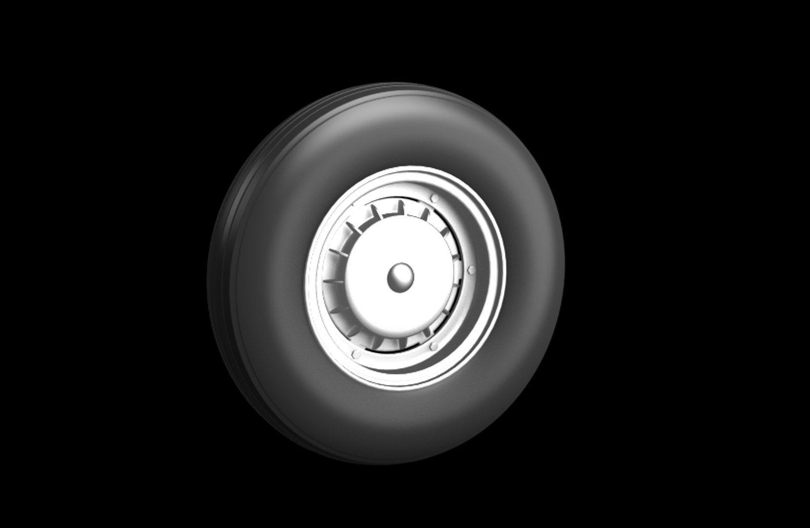 Scooter Wheel Tire Rim 3d Model Model - TurboSquid 2210234