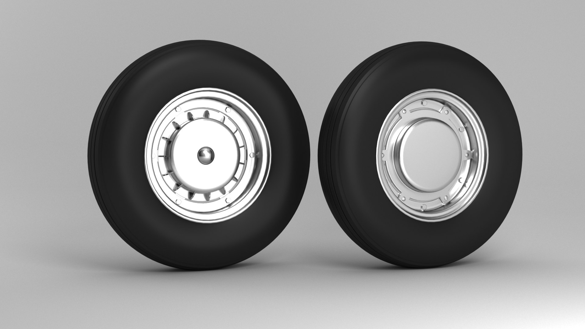 Scooter Wheel Tire Rim 3d Model Model - TurboSquid 2210234